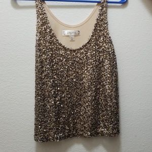 Sequin Tank Top